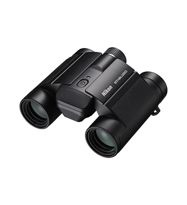 Nikon 10x25 S Black Stabilized Binoculars with Stabilization Technology