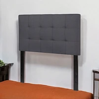 Slickblue Modern Fabric Upholstered Panel Headboard for Stylish Bedroom Decor