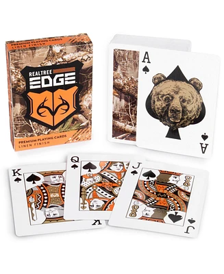 Slickblue Woodland Realtree Camouflage Playing Cards Deck - Durable Cards for Outdoor Card Games