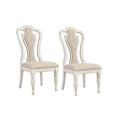 Liberty Furniture Splat Back Upholstered Side Chair (Rta)-Set of 2