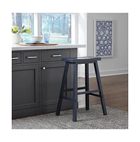 Liberty Furniture 30 Inch Sawhorse Stool- Navy