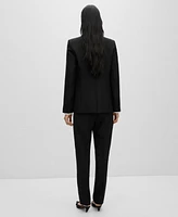 Mango Women's Wool Suit Pants