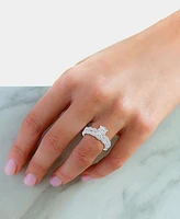 Diamond Braid-Inspired Bridal Set (1 ct. t.w.) in 14k White Gold