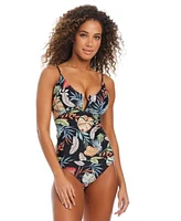 Bar Iii Womens Swept Away V Wire Tankini Top Side Tab Bikini Bottoms Exclusively At Macys