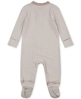 Nike Baby Boy or Girl Long-Sleeve Striped Footed Coverall