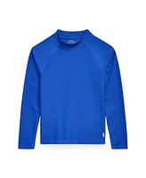 Polo Ralph Lauren Big Boys Performance Long Raglan Sleeves Rash Guard