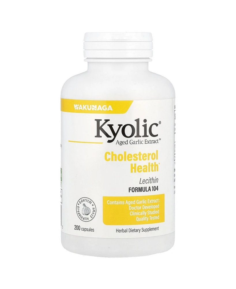 Kyolic Aged Garlic Extract Cholesterol Health Formula 104
