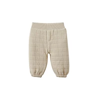 Cotton On Baby Boys Quilted Trackpant