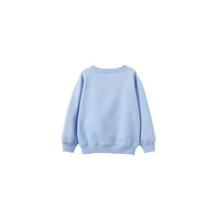 Cotton On Little Girls Little/Big Dusty Fleece Crew