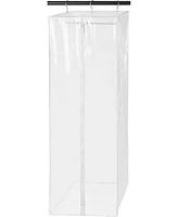 Florida Brands Garment Bag - Hanging Closet Organizer 54" - Zippered Cover with Rod