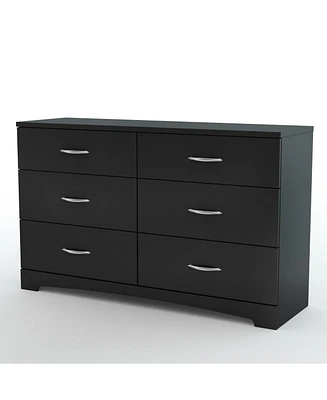 Slickblue 6-Drawer Dresser for Modern Bedroom Storage and Contemporary Home Decor