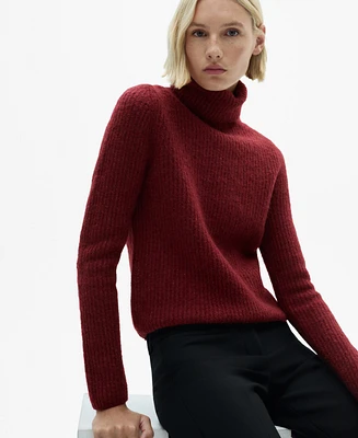 Mango Women's Turtleneck Knitted Sweater