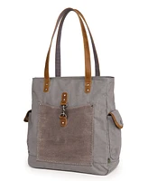 Tsd Brand Valley and Sky Canvas Tote Bag