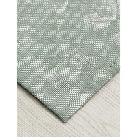 Chilewich Martha Stewart Damask Rug, 30"x106"