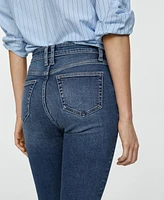 Mango Women's Newisa Medium Rise Skinny Jeans