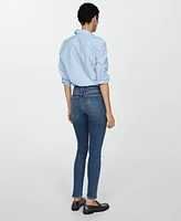 Mango Women's Newisa Medium Rise Skinny Jeans
