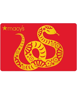 Macy's Happy Lunar New Year E-Gift Card