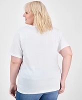 Grayson Threads, The Label Trendy Plus Hello Kitty Tee
