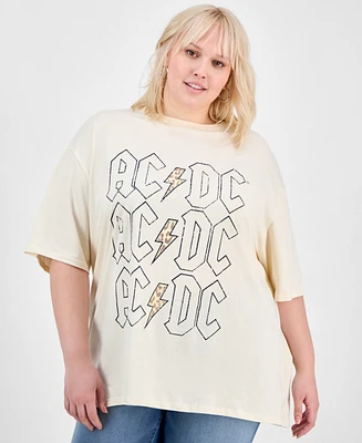 Grayson Threads, The Label Trendy Plus Acdc Graphic Tee