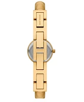 Michael Kors Women's Gramercy Two-Hand Gold-Tone Stainless Steel Watch, 21mm