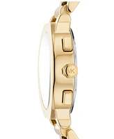 Michael Kors Women's Gramercy Chronograph Gold-Tone Stainless Steel Watch, 40mm