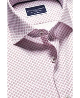 Charles Tyrwhitt Men's Slim Fit Medallion Non-Iron Stretch Print Shirt