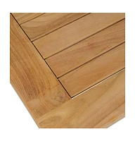 Coffee Table Teak 35.4"x19.7"x17.7"