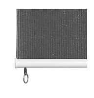 vidaXL Outdoor Roller Blind 86.6"x90.6" Anthracite