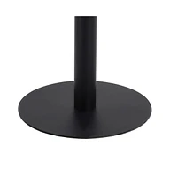 vidaXL Bistro Table Dark Brown 31.5"x31.5" Mdf