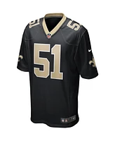 Nike Men's Cesar Ruiz Black New Orleans Saints Player Game Jersey