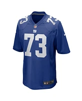 Nike Men's Evan Neal Royal New York Giants Player Game Jersey