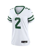 Nike Women's Zach Wilson Legacy White New York Jets Game Jersey