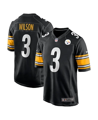 Nike Men's Russell Wilson Black Pittsburgh Steelers Game Jersey