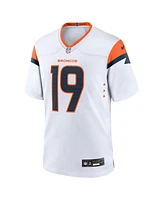 Nike Men's Marvin Mims Jr White Denver Broncos Game Jersey