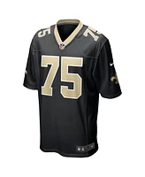 Nike Men's Taliese Fuaga Black New Orleans Saints Player Game Jersey