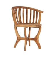 vidaXL 3 Piece Patio Bistro Set Solid Teak Wood