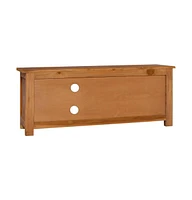 Tv Stand 39.4"x11.8"x15.7" Solid Wood Teak