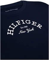 Tommy Hilfiger Big Girls Arched Long Sleeve Tee