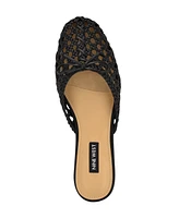 Nine West Women's Lolah Square Toe Dress Mules