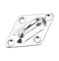 vidaXL Piece Sunshade Sail Accessory Set Stainless Steel