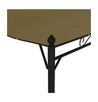 Sunshade Awning 9.8'x7.9' Taupe 0.6 oz/ft²