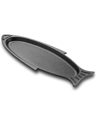 Outset Cast Iron 7.28" Fish Grill Pan