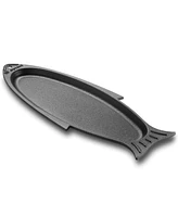 Outset Cast Iron 7.28" Fish Grill Pan