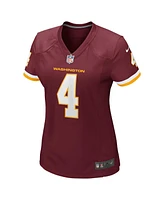 Nike Women's Taylor Heinicke Burgundy Washington Football Team Game Jersey