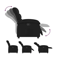 vidaXL Manual Recliner Chair for Adults, Single Home Theater Seating with Lumbar Support & Adjustable Backrest/Footrest