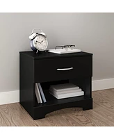 Slickblue Modern 1 Drawer Nightstand End Side Table Storage