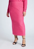 Eloquii Plus Sequin Sweater Skirt