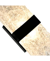 Cwi Lighting 20" Metal Lava Integrated Led Wall Light