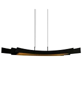 Cwi Lighting 11" Metal Candora Integrated Led Island Pool Table Light
