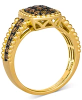 Le Vian Chocolatier Chocolate Diamond (5/8 ct. t.w.) Ring in 14k Honey Gold